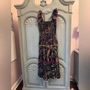 Vince Camuto Feather Print Dress